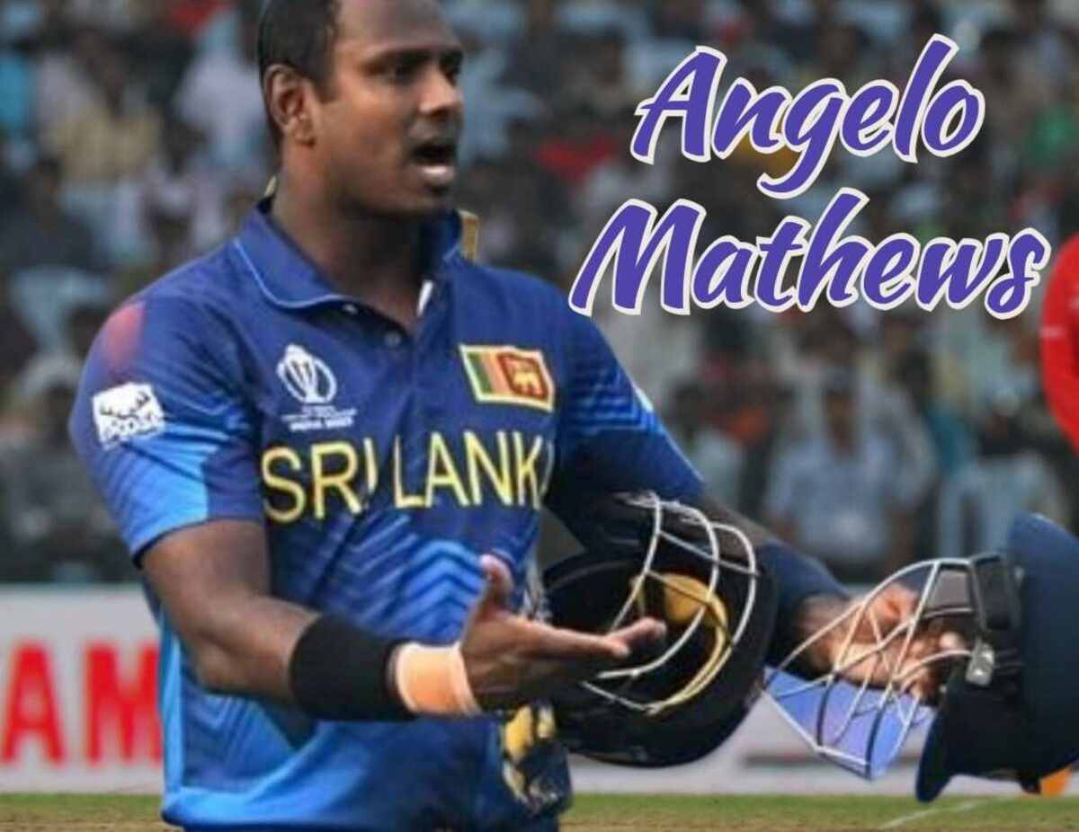 Angelo Mathews timed out shocking dismissal ICC world cup 2023